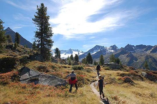 Wanderung am Leitenkamersteig im Wildgerlostal