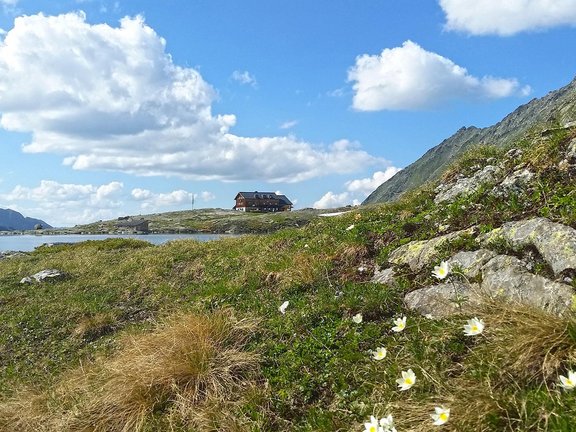 Alpine shelters in Krimml
