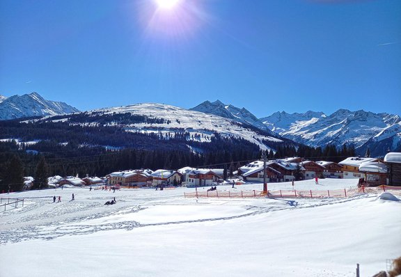 Hochkrimml mit Plattenkogel