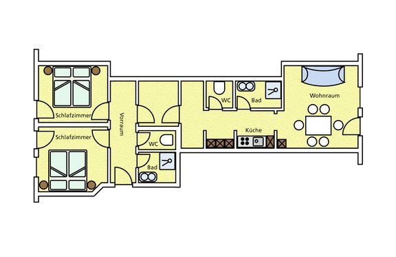 3 room apartment