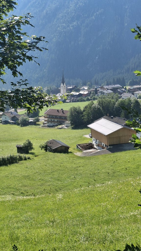 Blick auf die Krimmler Kirche