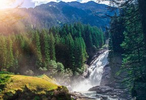 Mittlerer Krimmler Wasserfall