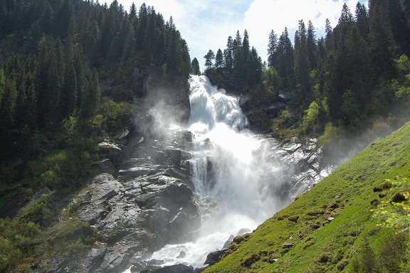 Upper Krimml Waterfall