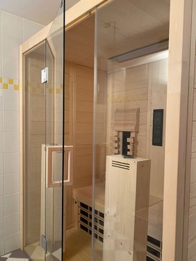 Infrarotkabine, Ferienwohnungen im Landhaus Rosengartl